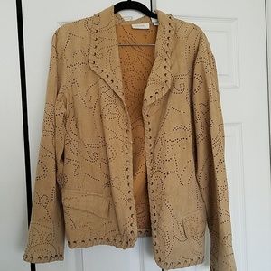 FAUX SUEDE JACKET